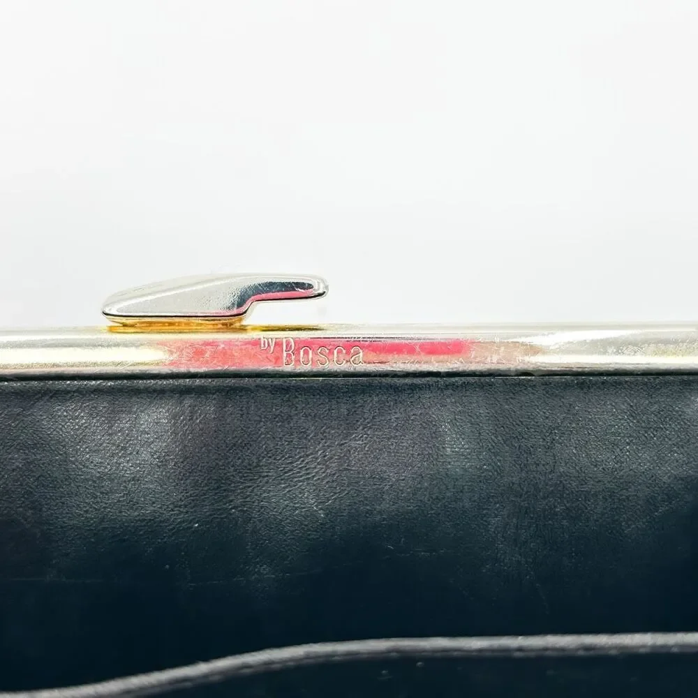 Bosca Genuine Python Leather Wallet Clutch Made in USA